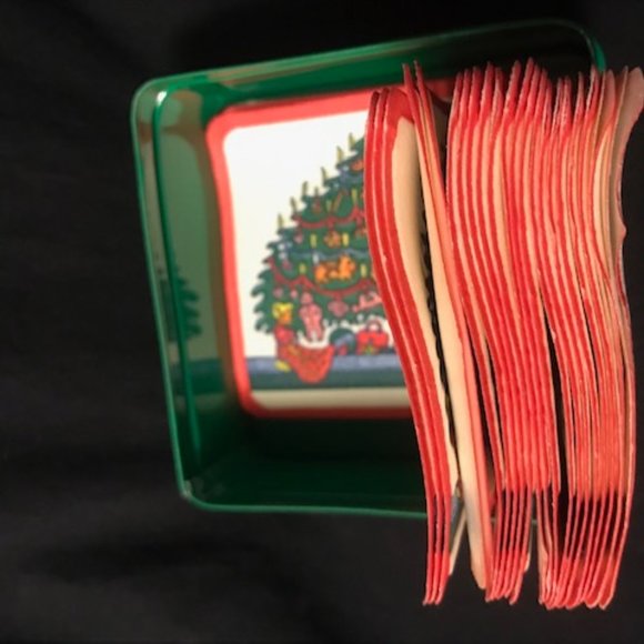 Metropolitan Museum of Art Christmas Tin Coasters - Picture 12 of 12